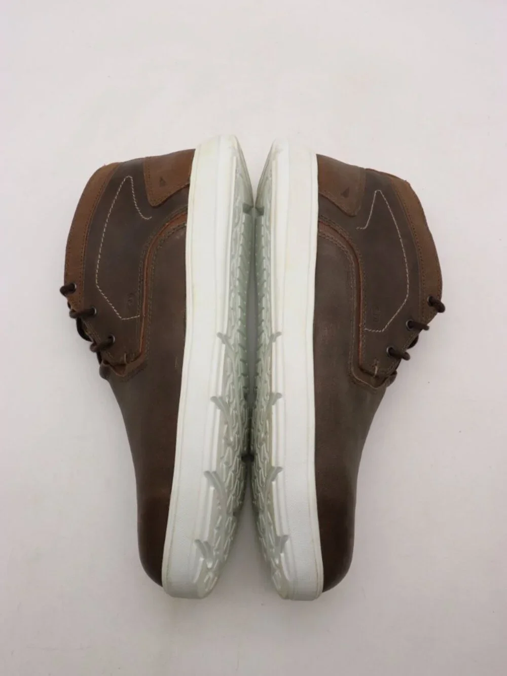 Red Wing Cross Lite Men's Size 13 D Brown Leather Safety Toe Chukka Boots